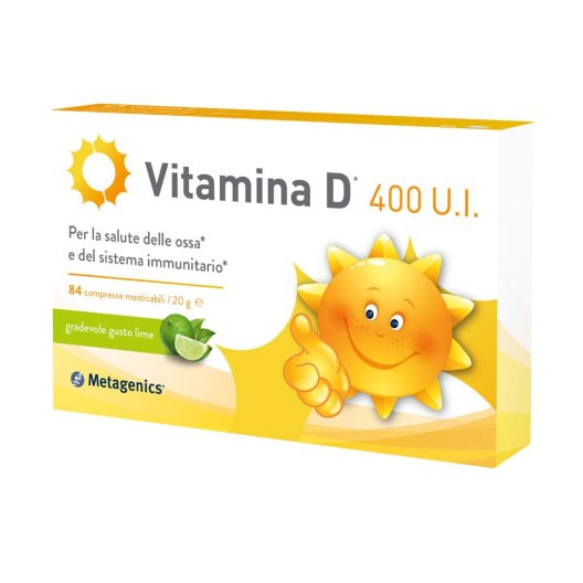VITAMINA D 400 UI 84CPR VITAMINA D 400 UI 84CPR