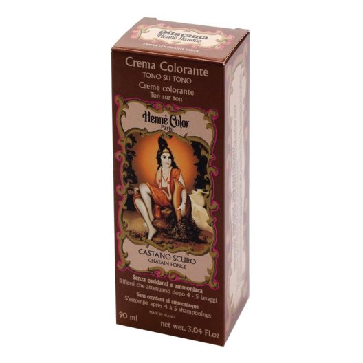 HENNE' CREMA CASTANO SCURO 90M HENNE' CREMA CASTANO SCURO 90M