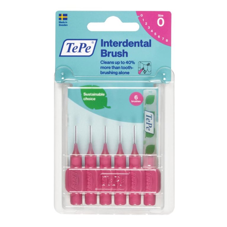 TEPE SCOVOLINO ROSA 0,4MM 6PZ TEPE SCOVOLINO ROSA 0,4MM 6PZ