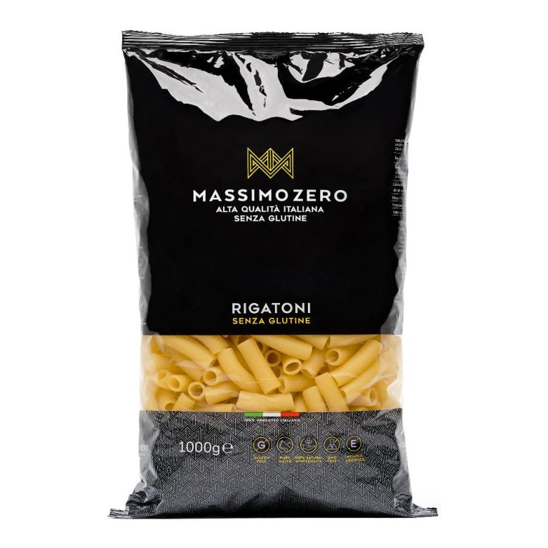 MASSIMO ZERO RIGATONI 1KG MASSIMO ZERO RIGATONI 1KG