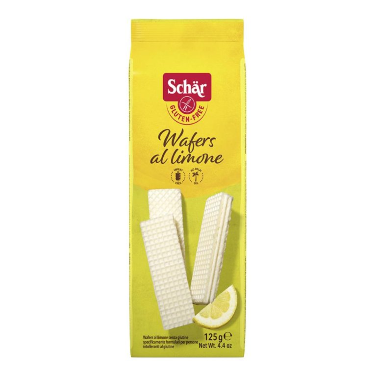 SCHAR WAFERS AL LIMONE 125G SCHAR WAFERS AL LIMONE 125G