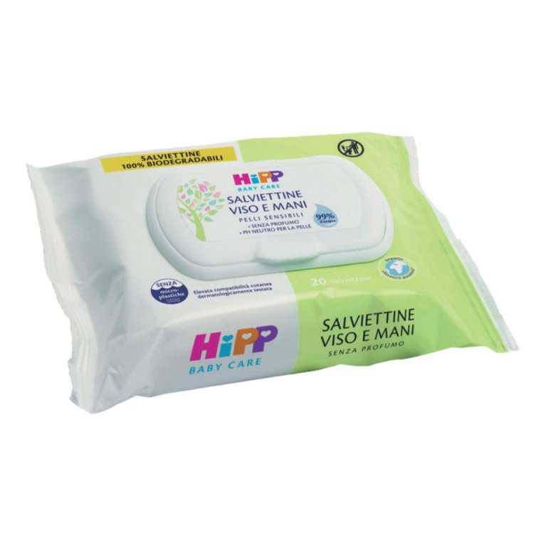 HIPP SALVIETTINE VISO&MAN 20PZ HIPP SALVIETTINE VISO&MAN 20PZ