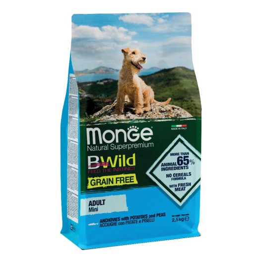 MONGE DOG GRAIN MINI ACC/PAT/P MONGE DOG GRAIN MINI ACC/PAT/P