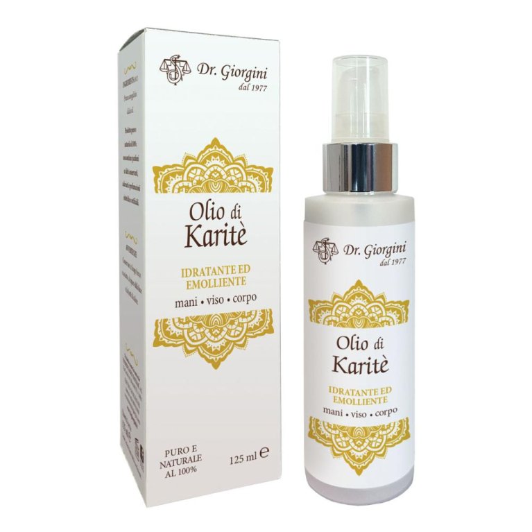 OLIO DI KARITE' 125ML GIORGINI OLIO DI KARITE' 125ML GIORGINI