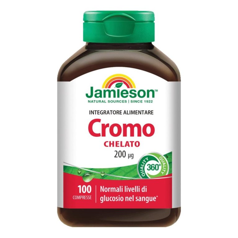 JAMIESON CROMO CHELATO 100CPR JAMIESON CROMO CHELATO 100CPR
