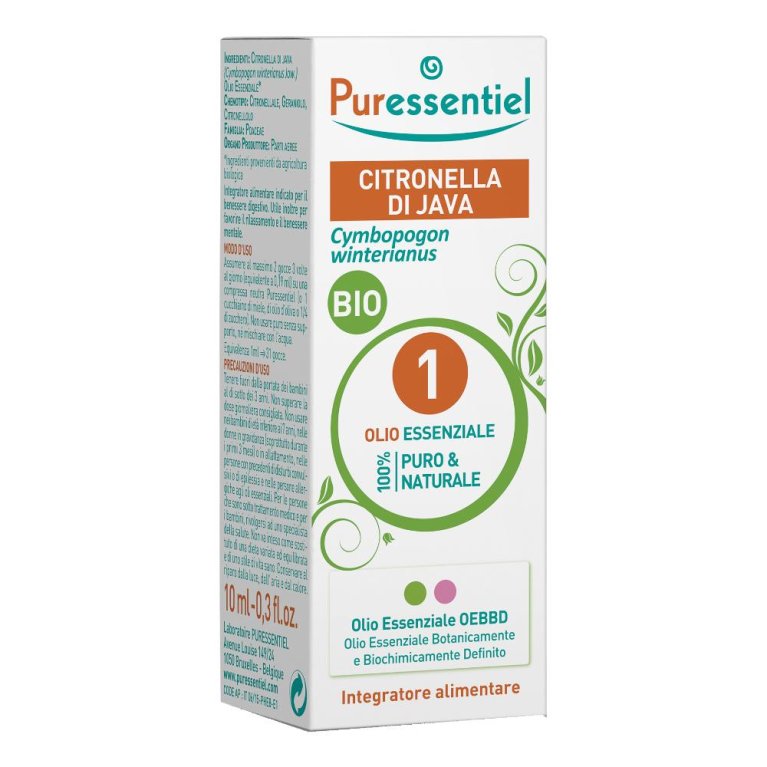 OLIO ESS CITRONELLA JAVA BIO OLIO ESS CITRONELLA JAVA BIO