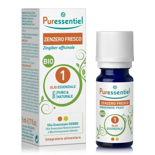 OLIO ESS ZENZERO FRESCO BIO** OLIO ESS ZENZERO FRESCO BIO**