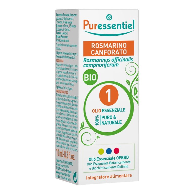 OLIO ESS ROSMARINO CANFORA BIO OLIO ESS ROSMARINO CANFORA BIO