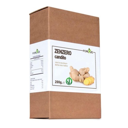 ZENZERO CANDITO 200GR FORLIVE ZENZERO CANDITO 200GR FORLIVE