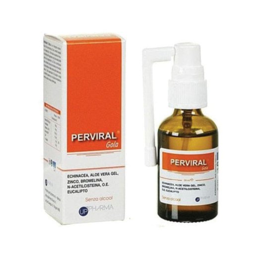 PERVIRAL GOLA SPRAY ORALE 30ML PERVIRAL GOLA SPRAY ORALE 30ML