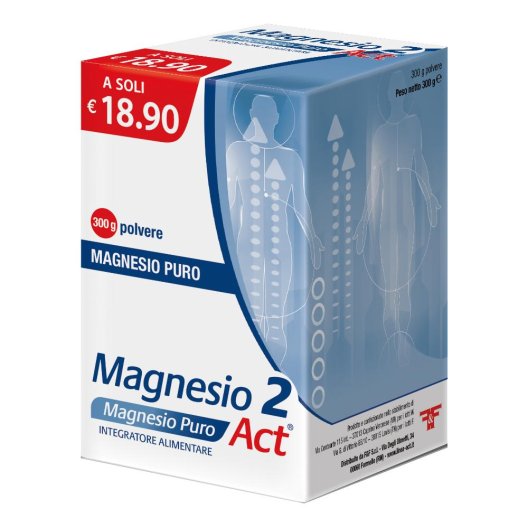 MAGNESIO 2 ACT PURO POLV 300G MAGNESIO 2 ACT PURO POLV 300G