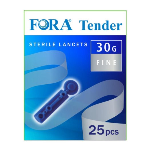 FORA LANCETTE PUNG 30G 25PZ FORA LANCETTE PUNG 30G 25PZ