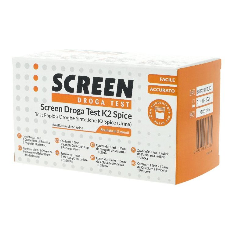 SCREEN DROGA TEST K2/SPICE URI