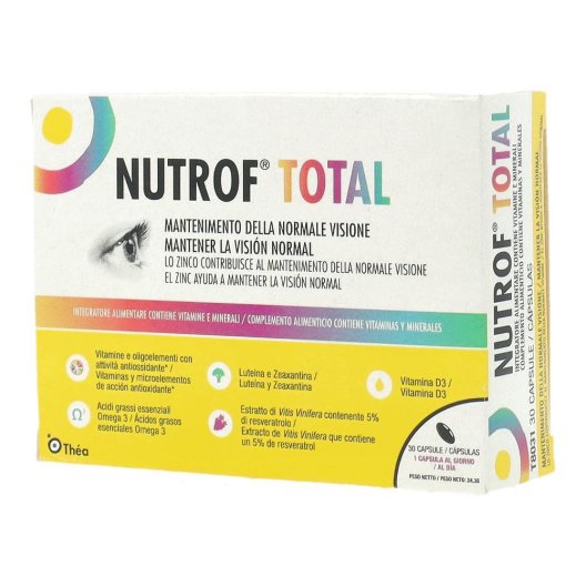 NUTROF TOTAL 30CPS