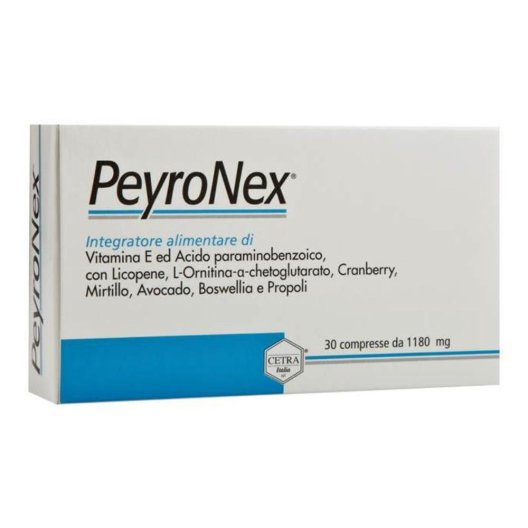 PEYRONEX 30CPR 1300MG . PEYRONEX 30CPR 1300MG .