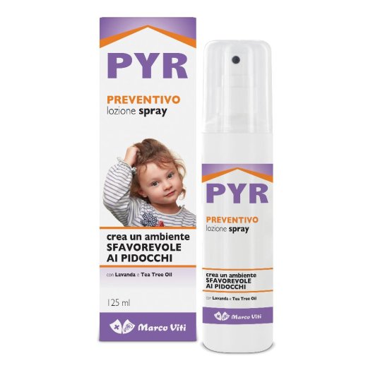 Pyr spray preventivo contro i pidocchi 125 ml Pyr spray preventivo contro i pidocchi 125 ml