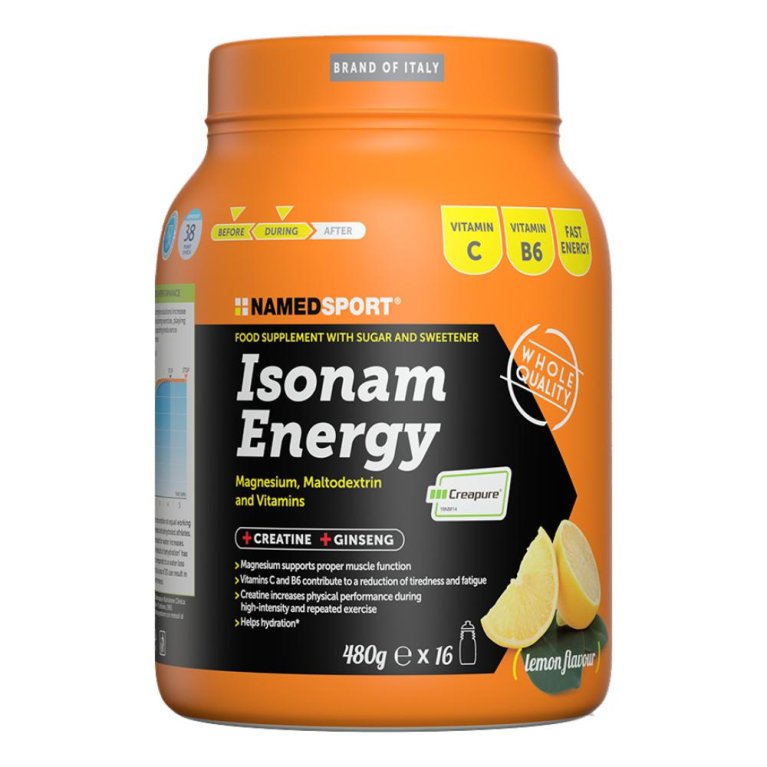 ISONAM ENERGY LEMON 480G