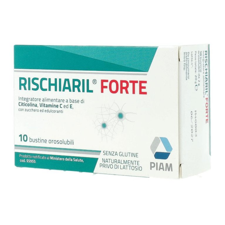 Rischiaril Forte - 10 buste orosolubili Rischiaril Forte - 10 buste orosolubili