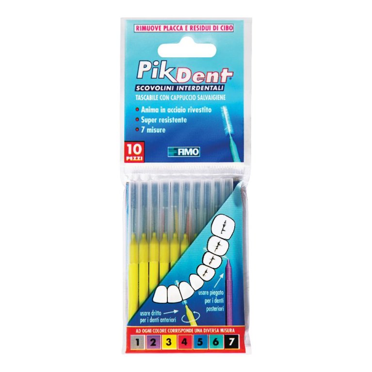 PIKDENT STUZZICOLINO 3 GI 10PZ PIKDENT STUZZICOLINO 3 GI 10PZ