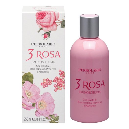 3 ROSA BAGNOSCHIUMA 250ML 3 ROSA BAGNOSCHIUMA 250ML