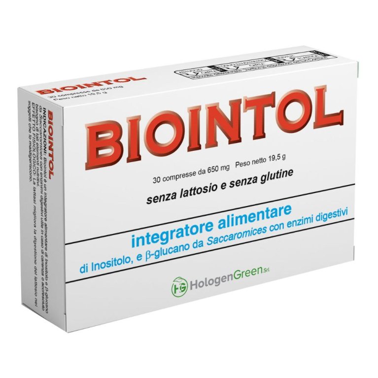 BIOINTOL INTEGRAT 30CPR 24,3G BIOINTOL INTEGRAT 30CPR 24,3G