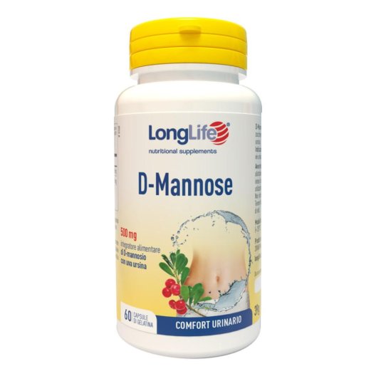 LONGLIFE D-MANNOSE 60CPS LONGLIFE D-MANNOSE 60CPS