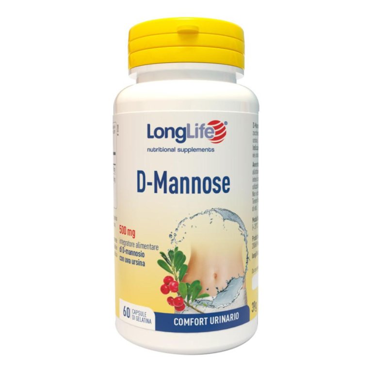 LONGLIFE D-MANNOSE 60CPS
