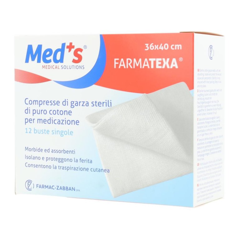 GARZA MEDS 12/8 36X40CM 12PZ GARZA MEDS 12/8 36X40CM 12PZ