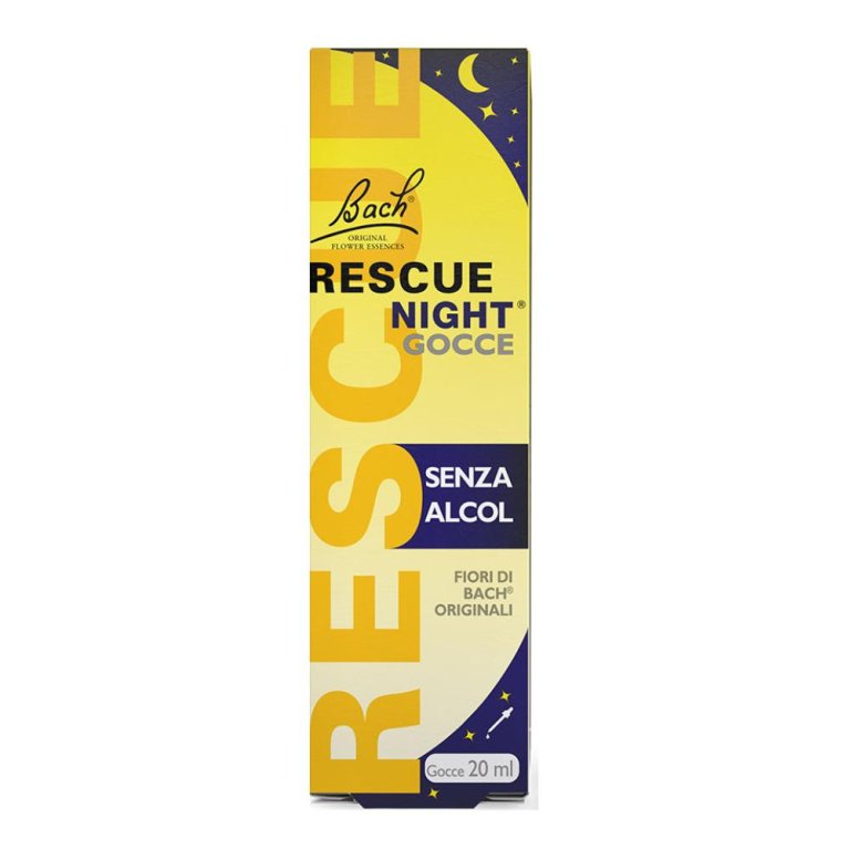 RESCUE NIGHT GOCCE S/ALCOL FIORI DI BACH ORIGINAL 20ML RESCUE NIGHT GOCCE S/ALCOL FIORI DI BACH ORIGINAL 20ML