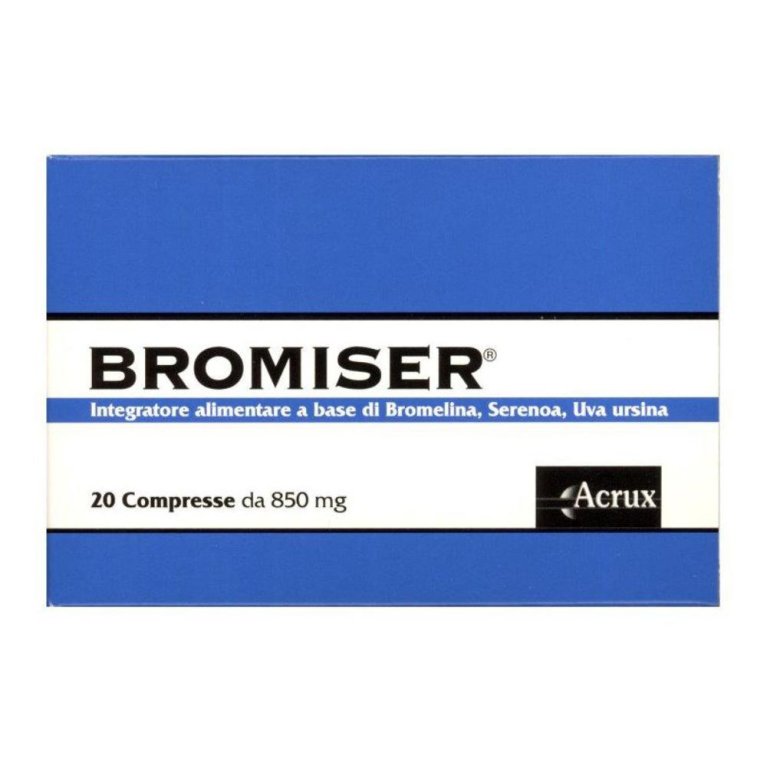 BROMISER 20CPR 850MG BROMISER 20CPR 850MG