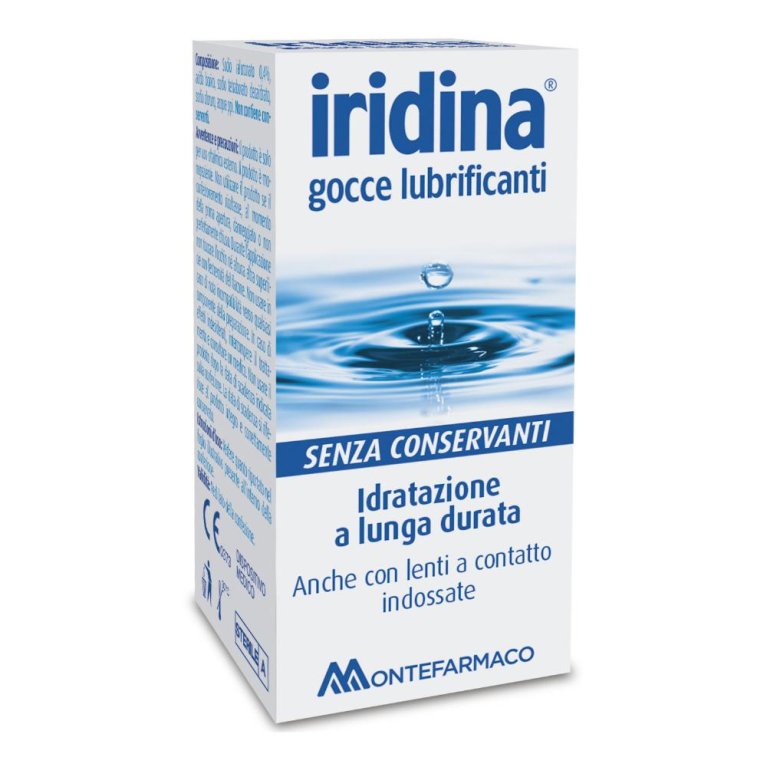 IRIDINA GTT LUBRIFICANTI 10ML IRIDINA GTT LUBRIFICANTI 10ML