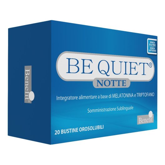 BE QUIET NOTTE 1MG 20BUST 1,3G BE QUIET NOTTE 1MG 20BUST 1,3G