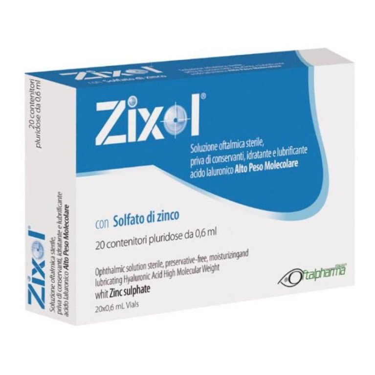 ZIXOL GOCCE OCULARI 20FL 0,6ML ZIXOL GOCCE OCULARI 20FL 0,6ML