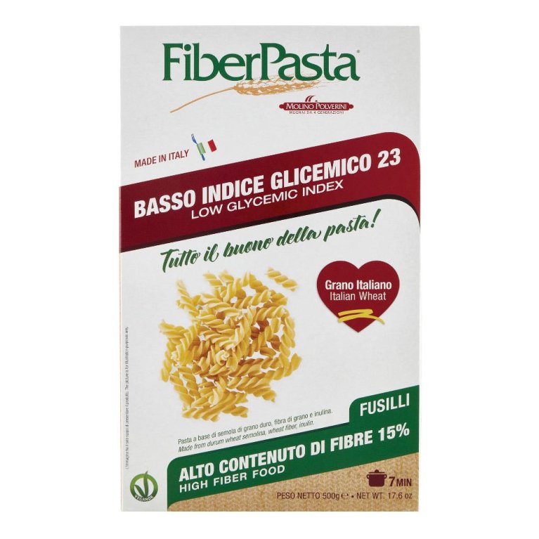 FIBERPASTA DIET FUSILLI 500G FIBERPASTA DIET FUSILLI 500G