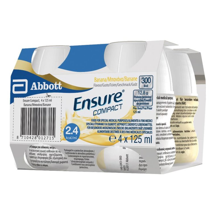 ENSURE COMPACT BANANA 4X125ML ENSURE COMPACT BANANA 4X125ML