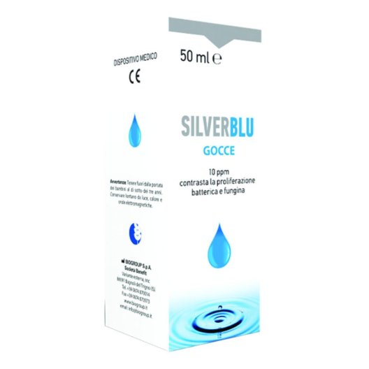 SILVER BLU GOCCE 50ML