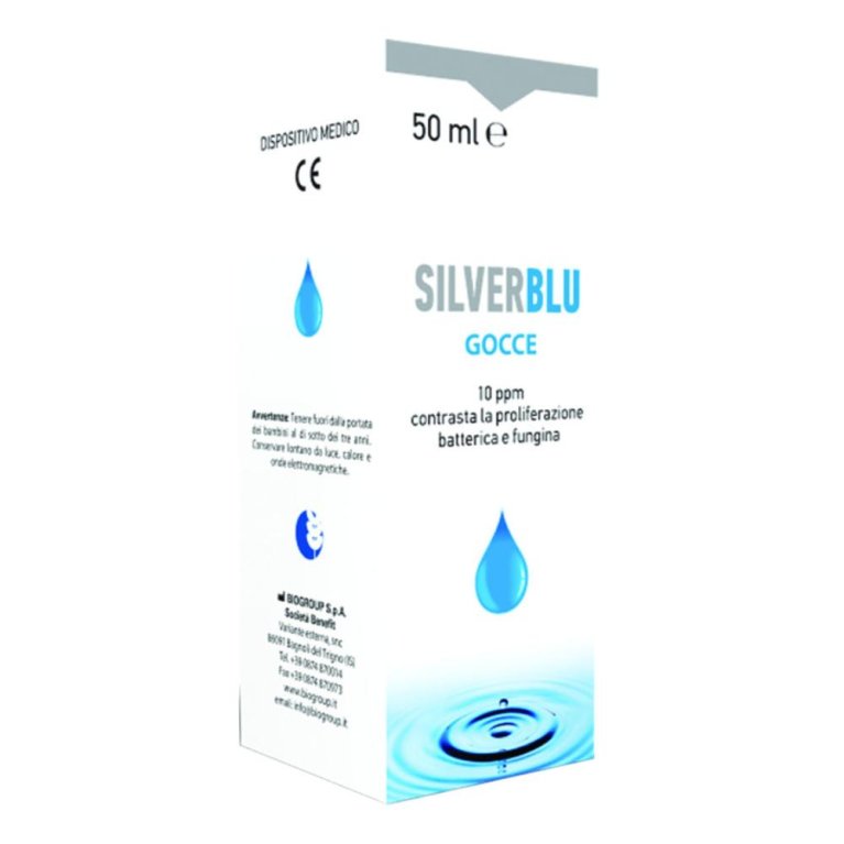 SILVER BLU GOCCE 50ML SILVER BLU GOCCE 50ML