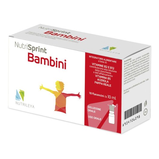 NUTRISPRINT BAMBINI 10FL 10ML NUTRISPRINT BAMBINI 10FL 10ML