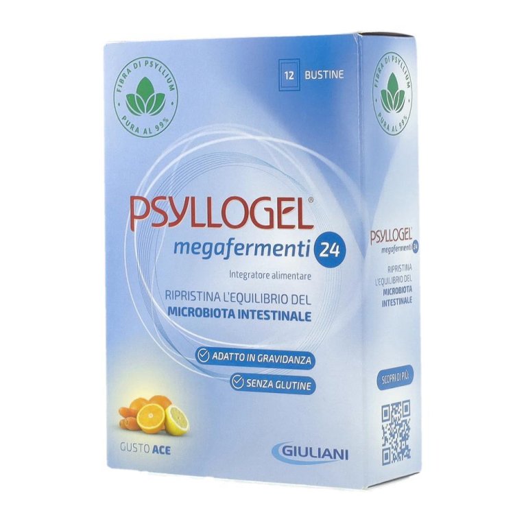 Psyllogel Megafermenti 24 Gusto ACE - 12 bustine Psyllogel Megafermenti 24 Gusto ACE - 12 bustine