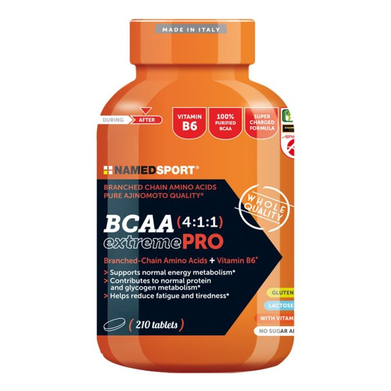 Aminoacidi ramificati BCAA 4:1:1 Extreme pro 210 compresse Ajinomoto