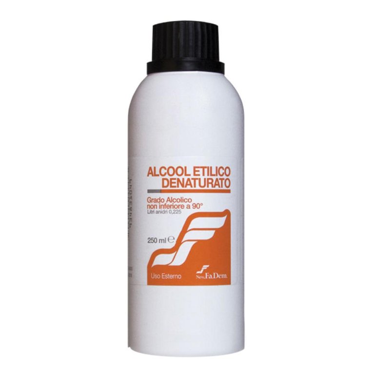ALCOOL DEN 250ML FAD. ALCOOL DEN 250ML FAD.