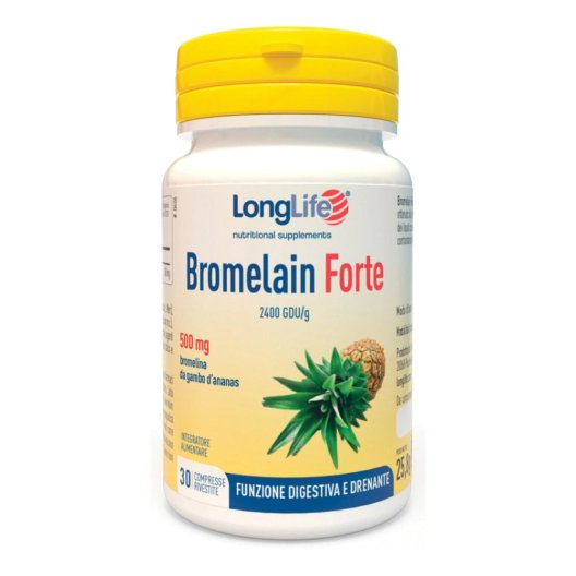 LONGLIFE BROMELAIN FORTE 30CPR LONGLIFE BROMELAIN FORTE 30CPR