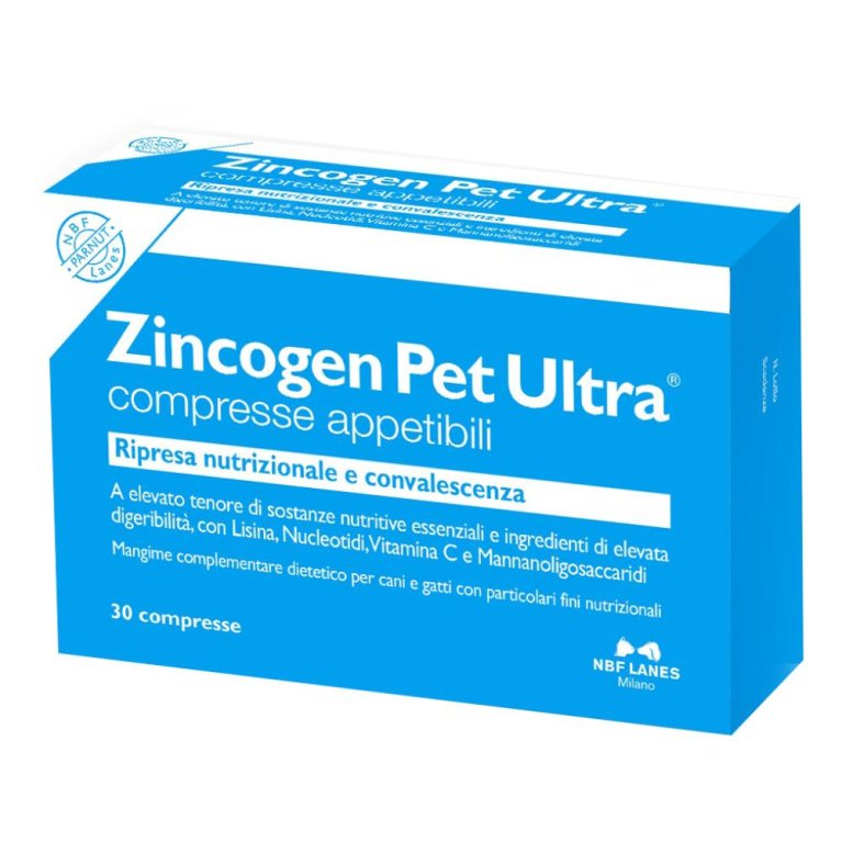 ZINCOGEN PET ULTRA 30CPR ZINCOGEN PET ULTRA 30CPR