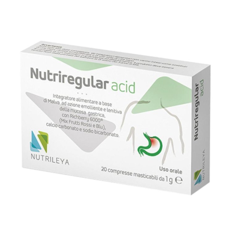 NUTRIREGULAR ACID 20CPR MAST NUTRIREGULAR ACID 20CPR MAST