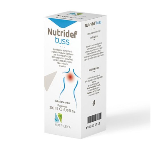 NUTRIDEF TUSS SOLUZ OR 200ML NUTRIDEF TUSS SOLUZ OR 200ML