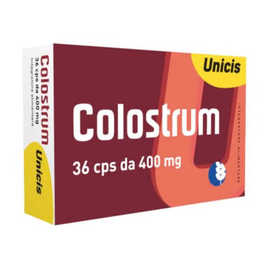 COLOSTRUM UNICIS 36CPS 400MG COLOSTRUM UNICIS 36CPS 400MG