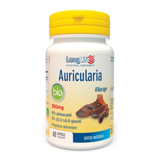 LONGLIFE AURICULARIA BIO 60CPS LONGLIFE AURICULARIA BIO 60CPS