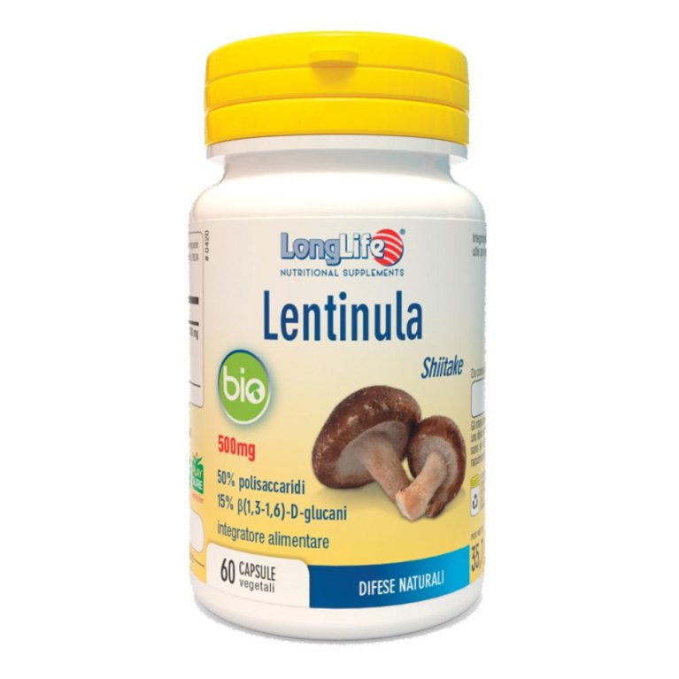 LONGLIFE LENTINULA BIO 60CPS LONGLIFE LENTINULA BIO 60CPS