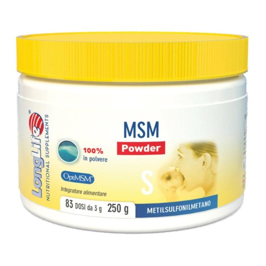LONGLIFE MSM POWDER 250G LONGLIFE MSM POWDER 250G