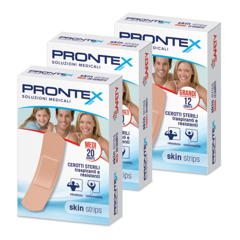 CER PRONTEX SKIN STRIPS ASS 40 CER PRONTEX SKIN STRIPS ASS 40